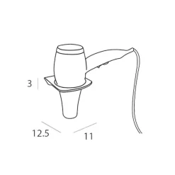 Soporte De Secador – Luxor – Manillons Torrent