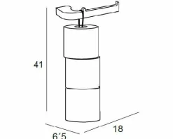Soporte Rollo Reserva – Cromo Modelo Lys – 6724002 – Manillons Torrent