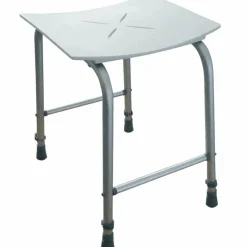 Taburete Altura Ajustable Base En PP Y  estructura De Aluminio 15037.W – Nofer