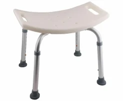 Taburete Para El Baño, Blanco – 33TAB03 – AQG