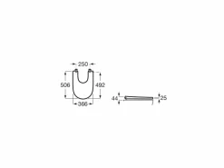 Tapa De Supralit® Para Bidé – Ona – Roca – A806E10001
