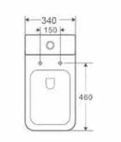 Tapa Y Asiento Con Caida Amortiguada Para Inodoro Pisa Negro – Aquore