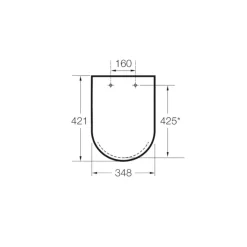 Tapa Y Asiento De SUPRALIT ® Para Inodoro Victoria – Roca