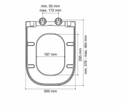 Tapa Y Asiento Issa Amortiguada Compatible Con Kolo(traffic) Y Roca(The Gap No Compact) – Plastisan