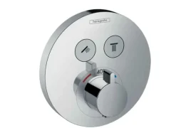 Termostato De Ducha Empotrado Con Dos Llaves De Paso – ShowerSelect S- Hansgrohe