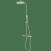 Termostática De Ducha Con Columna Cromo Estilo Premium Colección AURA 75425706TL – GRB Mixers
