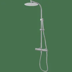 Termostática De Ducha Con Columna Cromo Estilo Premium Colección AURA 75425750XL – GRB Mixers