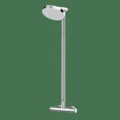 Termostática De Ducha Con Columna Gyro Cromo Estilo Hidro Colección TIME 47625470 – GRB Mixers