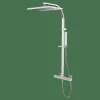 Termostática De Ducha Con Columna Cromo Estilo Premium Colección KALA 60449600XS – GRB Mixers
