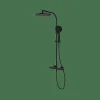 Termostática De Ducha Con Columna GRB Dry Negro Estilo Hidro Colección WINNER 44435442XL – GRB Mixers