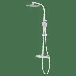 Termostática De Ducha Male Con Columna Blanco Estilo Premium Colección TIME 47425471XL – GRB Mixers