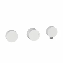 Termostática Horizontal 2/3 Salidas Blanco Estilo Cool Colección INCOOL 90103001 – GRB Mixers