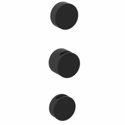 Termostática Vertical 2/3 Salidas Internas Negro Estilo Cool Colección INCOOL 90105002 – GRB Mixers