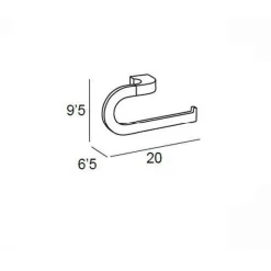 Toallero Anilla Cromo – Lys – Manillons Torrent