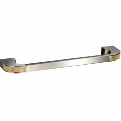 Toallero Barra 45 – Cromo/Oro Modelo Carmen – 6618003 – Manillons Torrent