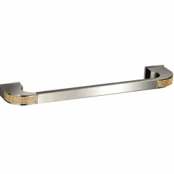 Toallero Barra 62Cm. Adh – Cromo/Oro Modelo Carmen – 6661003 – Manillons Torrent