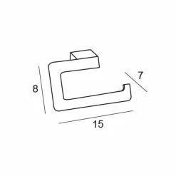 Toallero Bidet / Portarrollos Sin Tapa – Marina – Manillons Torrent