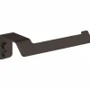 Toallero Bidet / Portarrollos Sin Tapa Adh – Negro Mate Modelo Slim – 2372081 – Manillons Torrent
