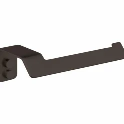 Toallero Bidet / Portarrollos Sin Tapa Adh – Negro Mate Modelo Slim – 2372081 – Manillons Torrent