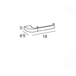 Toallero Bidet Portarrollos Sin Tapa – Lys – Manillons Torrent