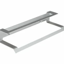 Toallero Doble 45 Cm Adh – Inox Cepillado Modelo Slim – 2382012 – Manillons Torrent
