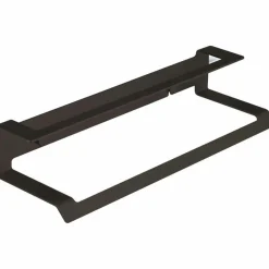Toallero Doble 45 Cm Adh – Negro Mate Modelo Slim – 2382081 – Manillons Torrent
