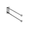 Toallero Frontal Simple O Doble Dual Para Baño Baho STICK Cromado – Gamma