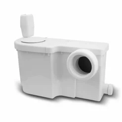 Triturador Sanitario Con Toma Wc 1 Toma Lateral (Ø40 Mm). Motor: 470 W. Bombeo Hasta 5 M De Altura O 52 M En Horizontal – T502.075601 – Ciclon FIT2 – Jimten