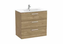 Unik Family Mueble Base Con Tres Cajones Y Lavabo – Victoria – Roca