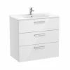 Unik Family Mueble Base Con Tres Cajones Y Lavabo – Victoria – Roca