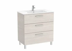Unik Family Mueble Base Con Tres Cajones Y Lavabo – Victoria – Roca