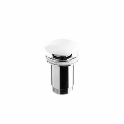 Válvula Redonda Tapa Blanca 6CM Porcelana 0212PR – Bathco