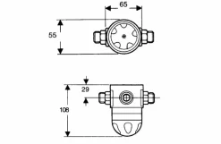 Válvulas Accionamiento Mediante Maneta Monomando. PRESTO Rada 215-t3 OEM – 95155 – Presto Iberica