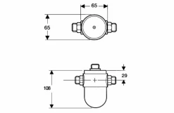 Válvulas Accionamiento Mediante Maneta Monomando. PRESTO Rada 215-t3 DK (sin Accesorios) – 95153 – Presto Iberica